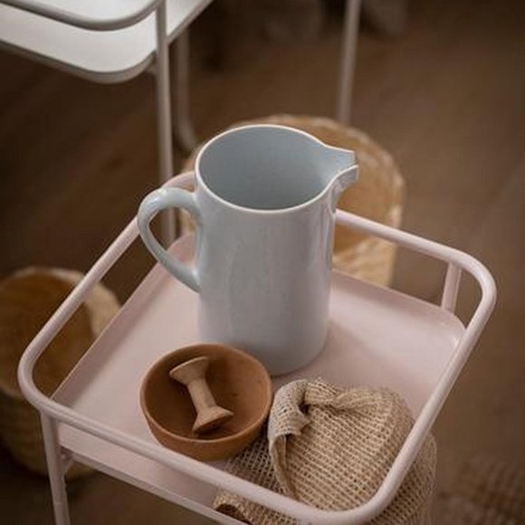 NEW IKEA KRYDDPEPPAR Plant Stand Steel Indoor/outdoor Pink 22" - Picture 3 of 6